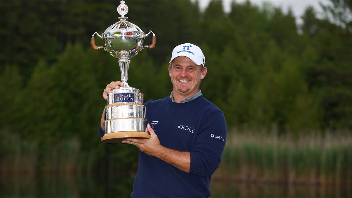 Bud Cauley remporte le RBC Canadian Open 2026 avec un score de -17, devançant Fitzpatrick (-15) et Hovland (-14). Matthieu Pavon termine 20e.