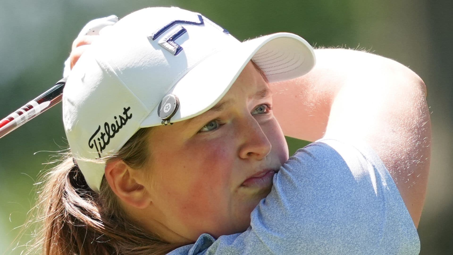À mi-parcours du Meijer LPGA Classic, Lottie Woad (T2, -9) se trouve à un coup du lead, idéale mise en jambes avant le prochain Major féminin.