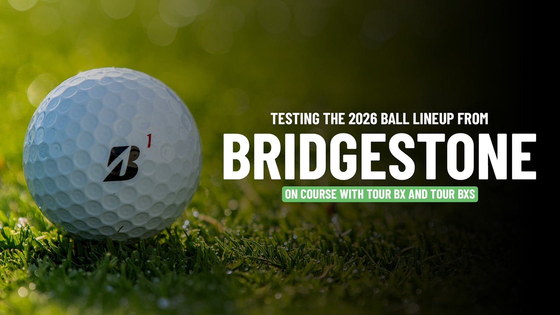 Bridgestone dévoile sa gamme Tour B 2026 avec la technologie VeloSurge, fruit de son expertise en sport automobile transposée au golf.