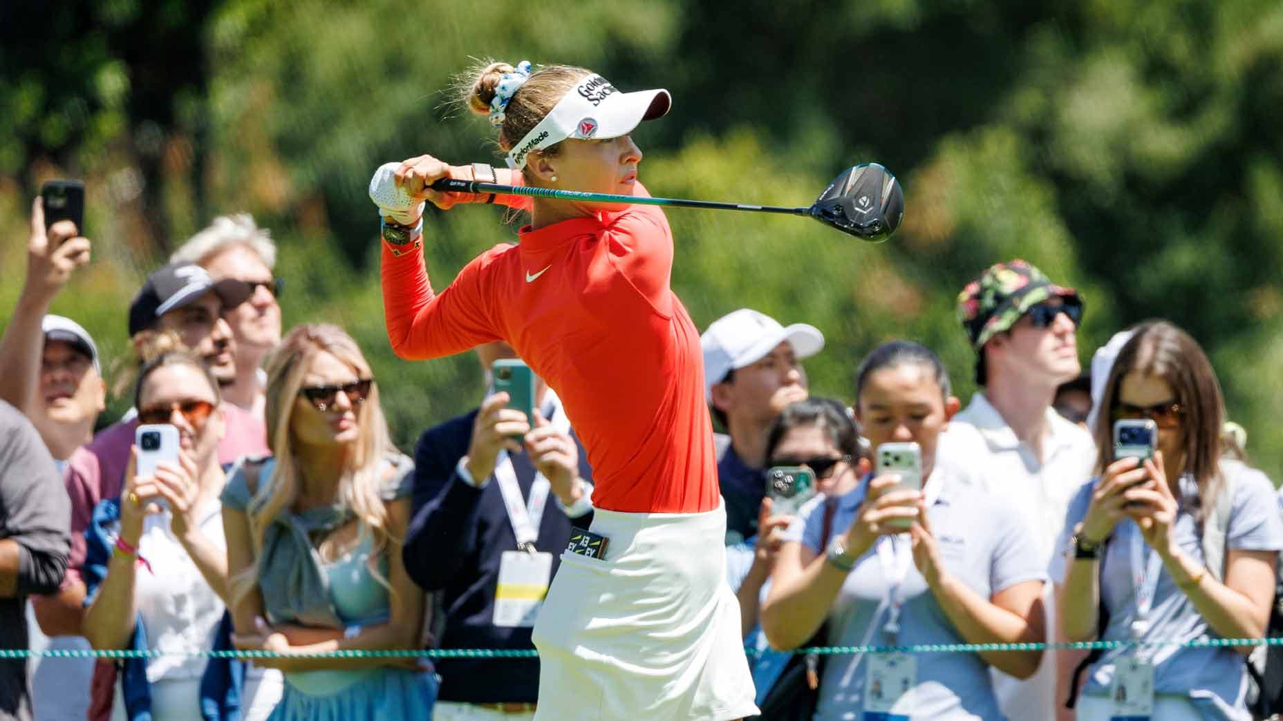 Alison Lee et Ruoning Yin partagent la tête avant le dimanche final. Nelly Korda et Jeeno Thitikul à trois coups.