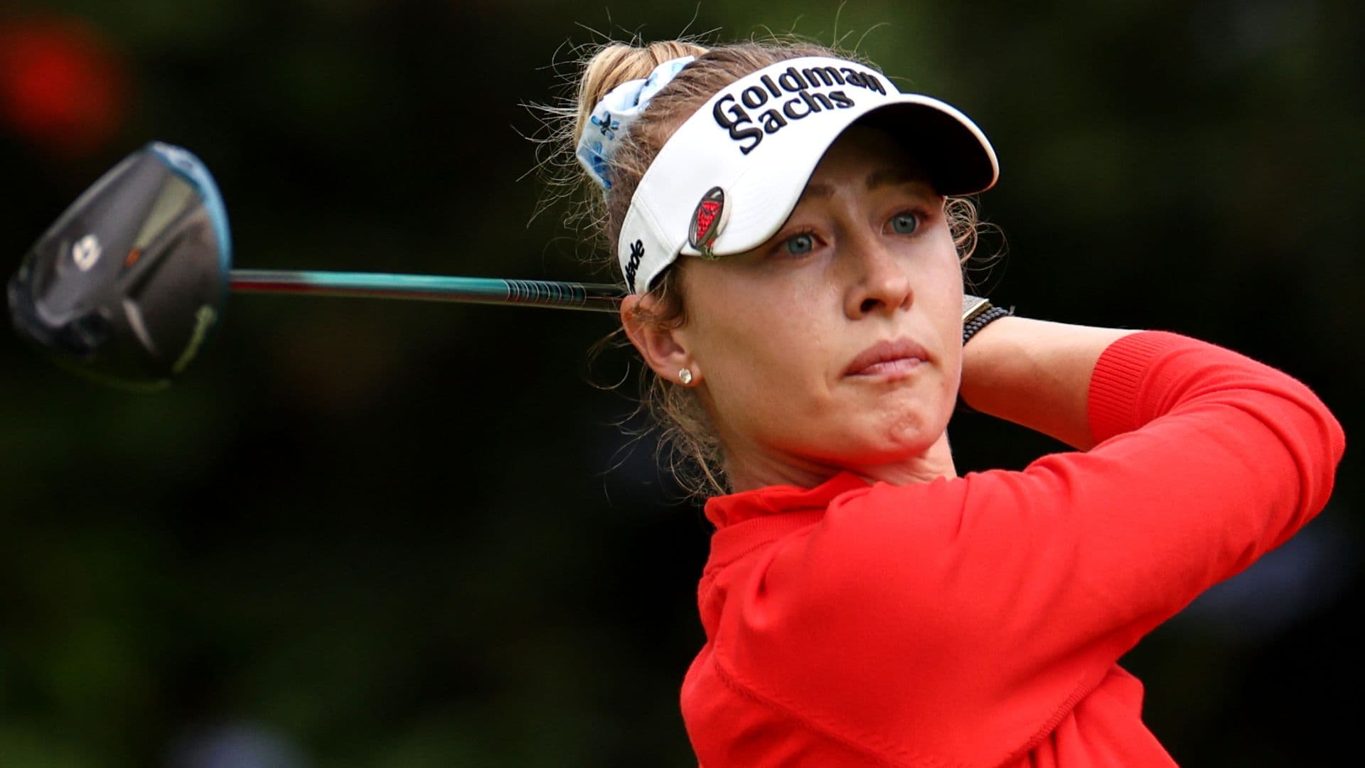 Nelly Korda démarre difficilement l'US Women's Open 2026, un an après la victoire de Maja Stark qui l'avait devancée de deux coups à Erin Hills.