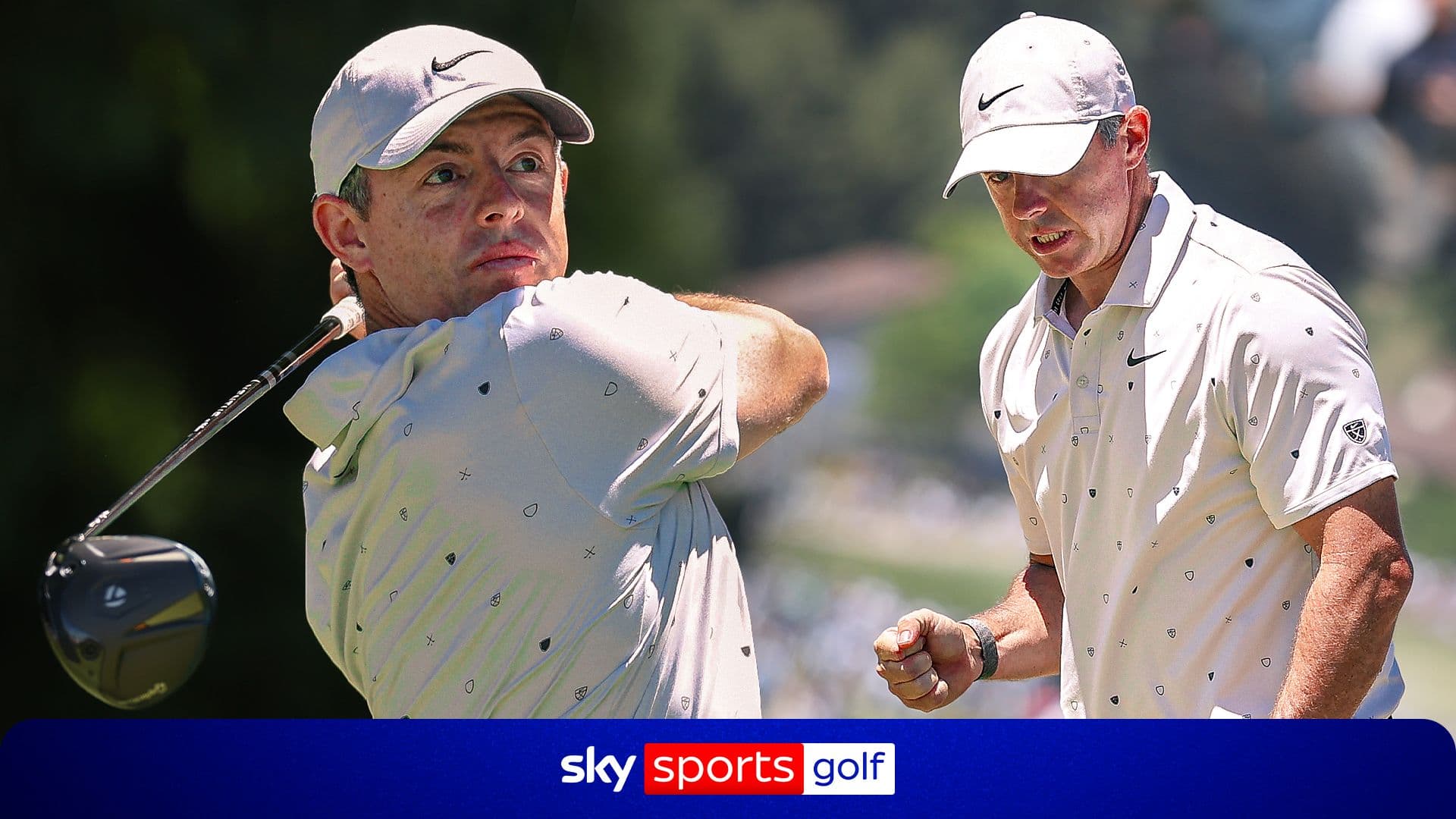 Le Nord-Irlandais signe un excellent 66 (-4) au 3e tour et prend la tête du Major américain. Une remontée spectaculaire pour le n°2 mondial.