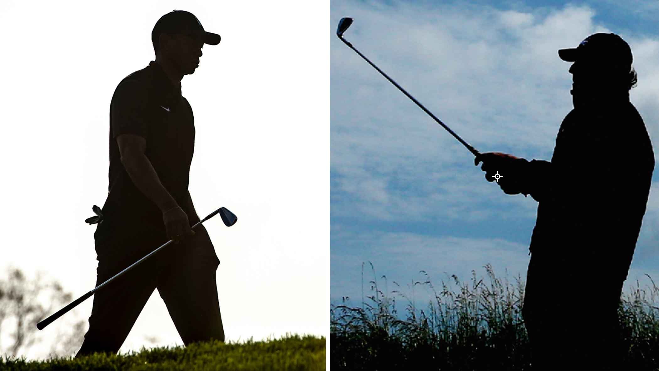 Les absences prolongées de Tiger Woods et Phil Mickelson interrogent le monde du golf alors qu'un nouveau majeur approche.