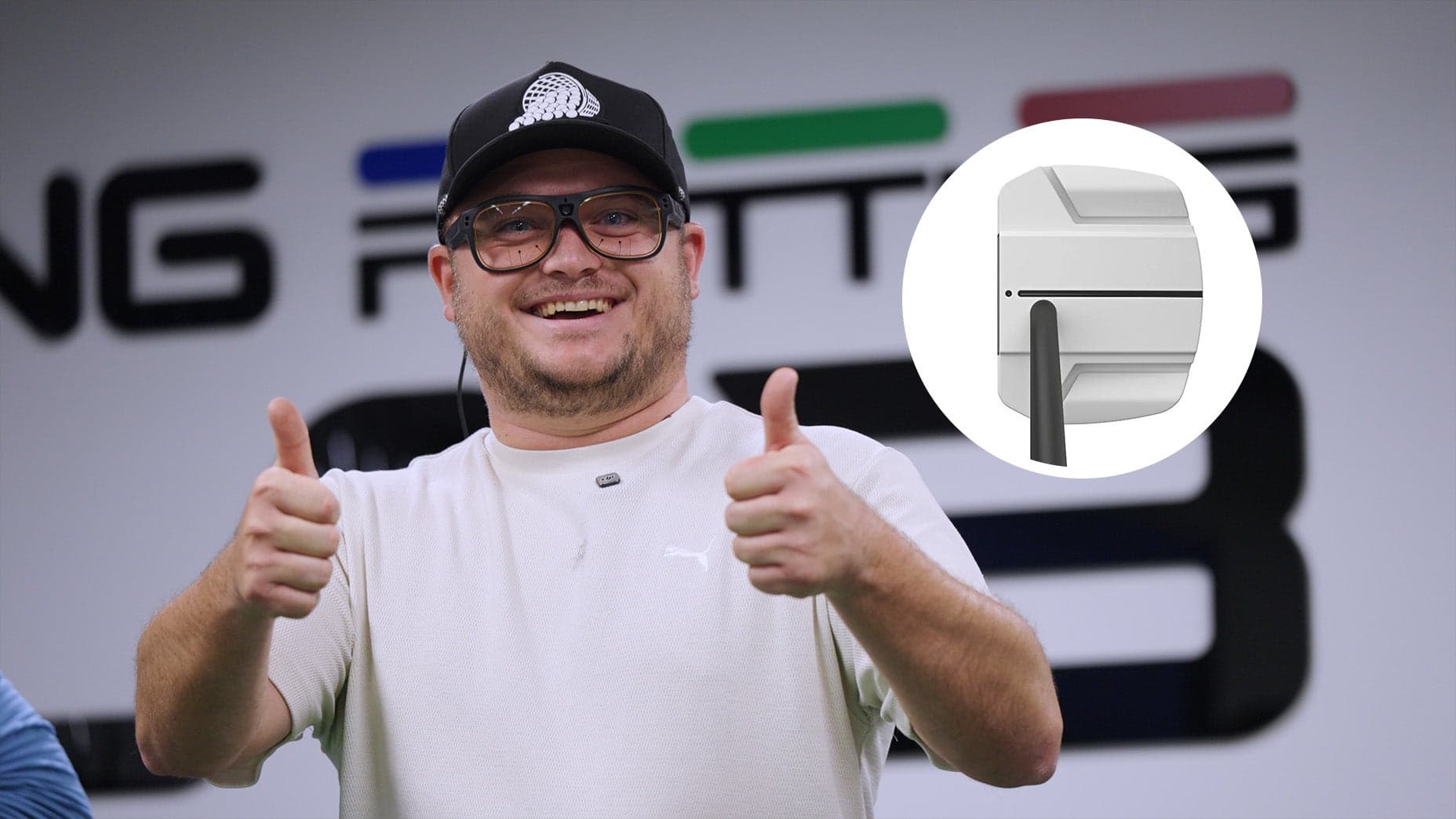 Ping utilise la technologie Tobii pour étudier le suivi oculaire au putting. Recherche scientifique appliquée au design des putters Scottsdale TEC.