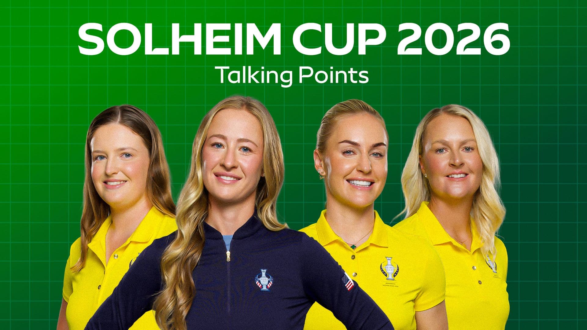 La 20e Solheim Cup se joue du 11 au 13 sept. aux Pays-Bas. Europe (Nordqvist) vs USA (Stanford) dans un duel annoncé très serré.