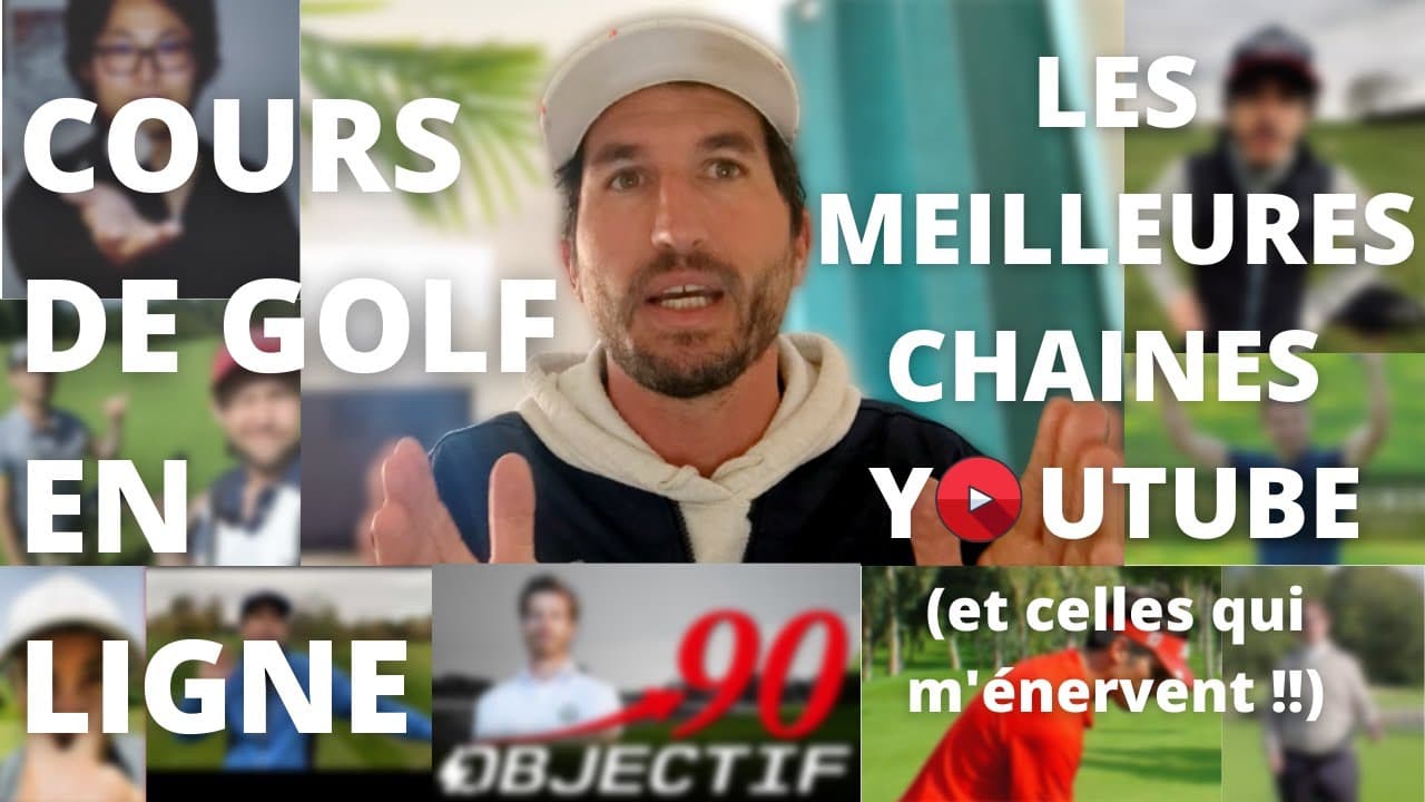 Découvrez les 5 chaînes YouTube golf françaises incontournables en 2025, des Golfiteurs avec Ma (45k abonnés) au Journal du Golf, pour tous les niveaux et tous les goûts.