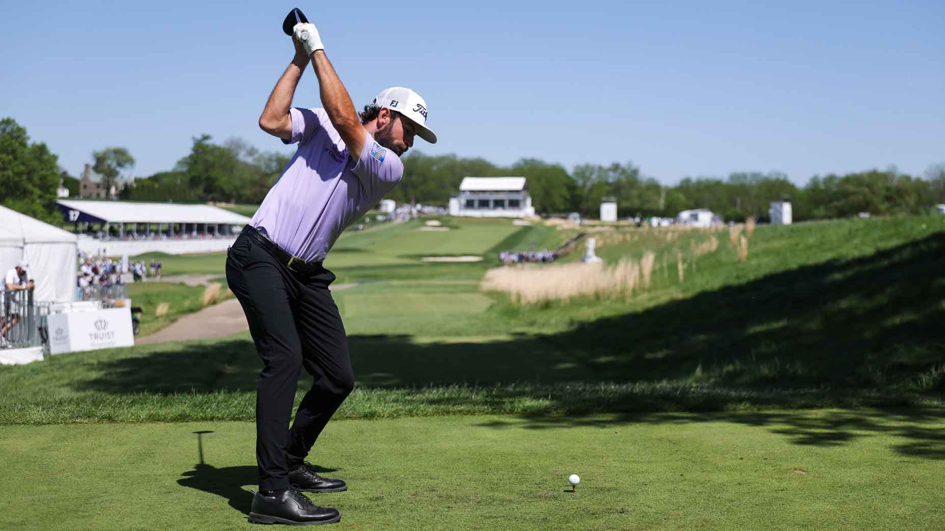 Le Truist Championship 2026 débute avec un plateau exceptionnel mené par McIlroy-Young (départ 12h15), Fitzpatrick-Morikawa (11h30) et Rose-Fleetwood (12h45) parmi les groupes vedettes du premier tour.