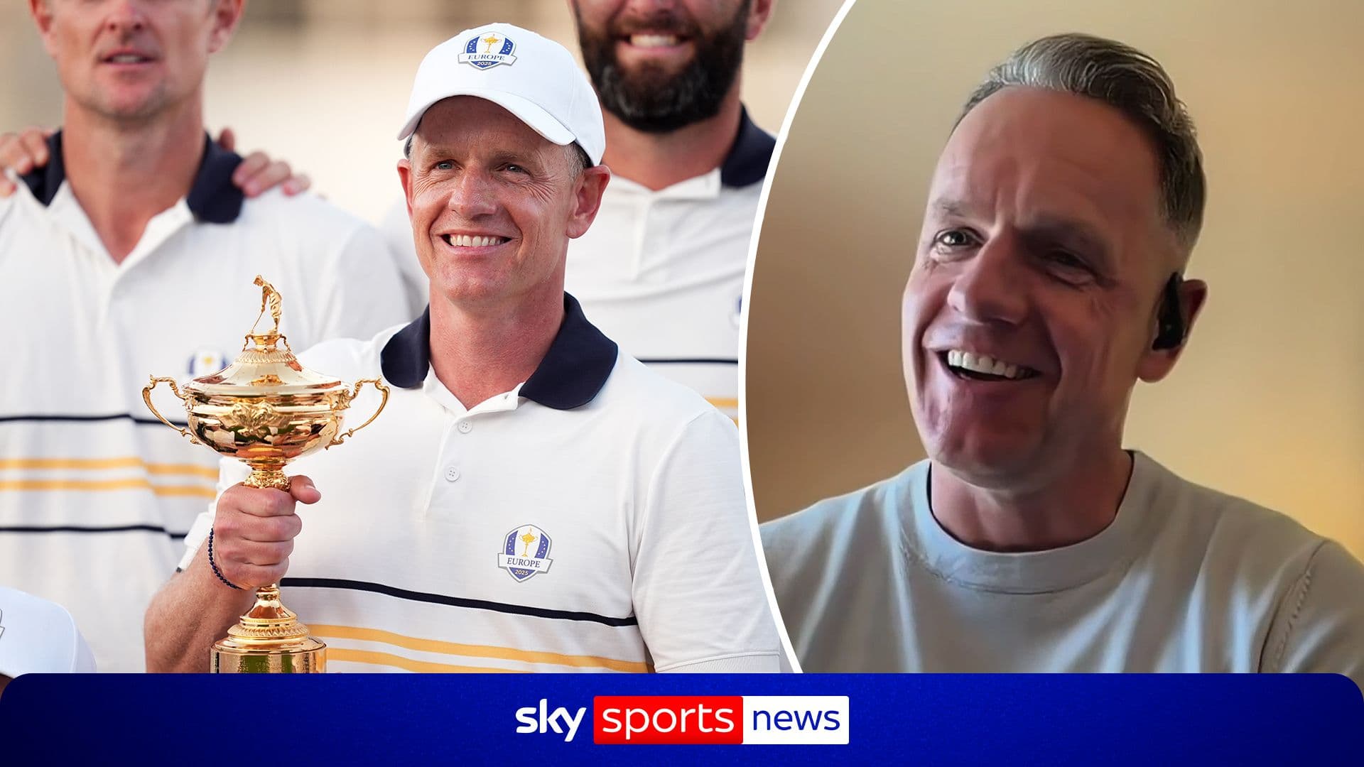 Le capitaine de l'équipe européenne reçoit une OBE pour ses deux victoires consécutives en Ryder Cup, à Rome 2023 et Bethpage 2025.
