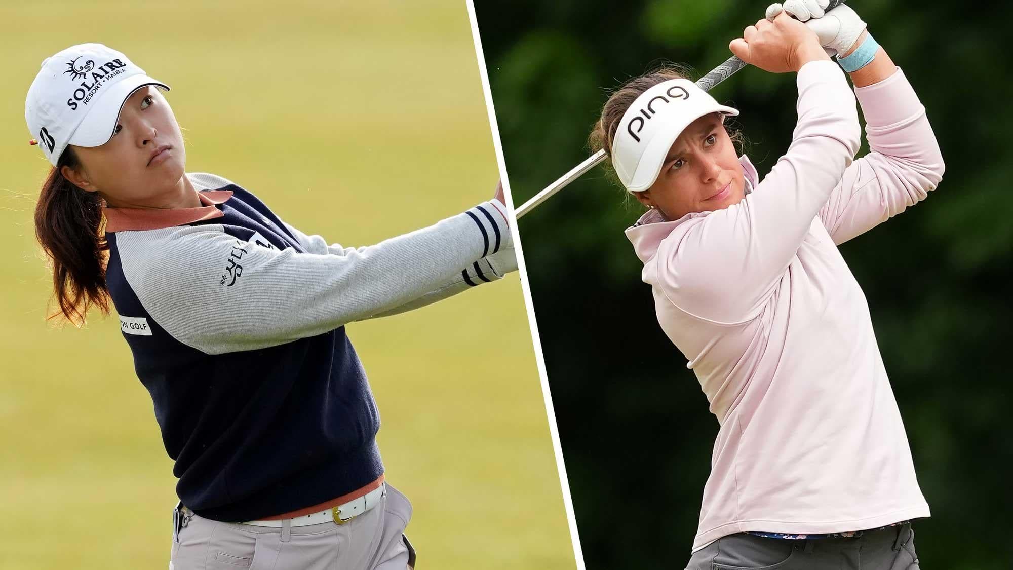 Jin Young Ko et Amanda Doherty dominent à Cincinnati (-8) tandis que Nelly Korda (-5) chasse un triplé historique à trois coups des leaders.