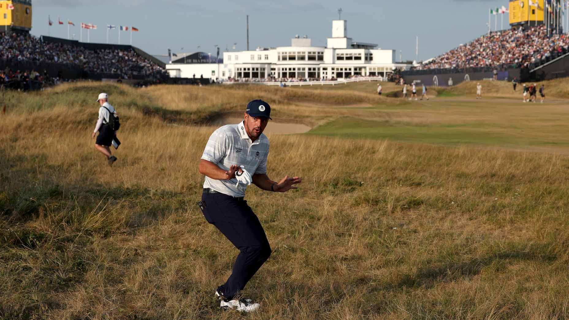 Sam Burns mène l'Open Championship à -10 avec deux coups d'avance. DeChambeau (7 victoires PGA Tour, 2 US Opens) est à -6. Analyse du dernier tour.
