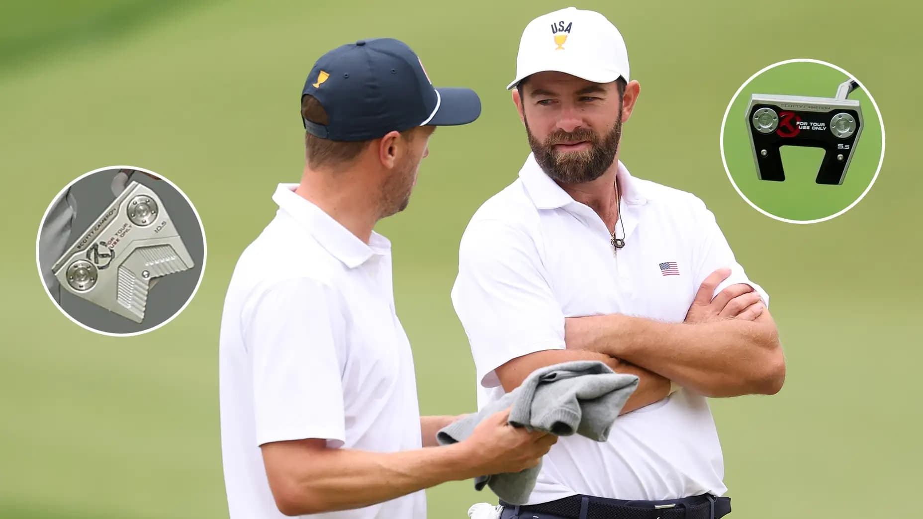 Young et Thomas arrivent à Medinah avec deux putters neufs.